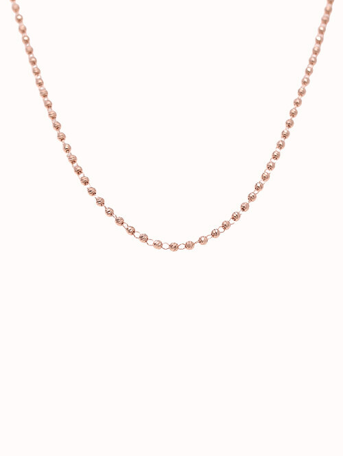 14K 18K 메네아 컷팅볼 체인 목걸이 (2mm,2.5mm,3mm,4mm)